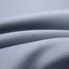  2 db szürke sötétítőfüggöny fémgyűrűkkel 140 x 175 cm