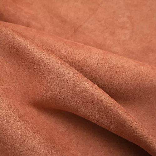  2 db rozsdavörös sötétítőfüggöny fémgyűrűkkel 140 x 175 cm