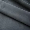  2 db antracitszürke bársony sötétítőfüggöny kampókkal 140x245
