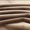  2 db bézs bársony sötétítőfüggöny gyűrűkkel 140 x 175 cm