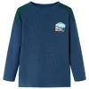 Tengerészkék gyerekpulóver 128