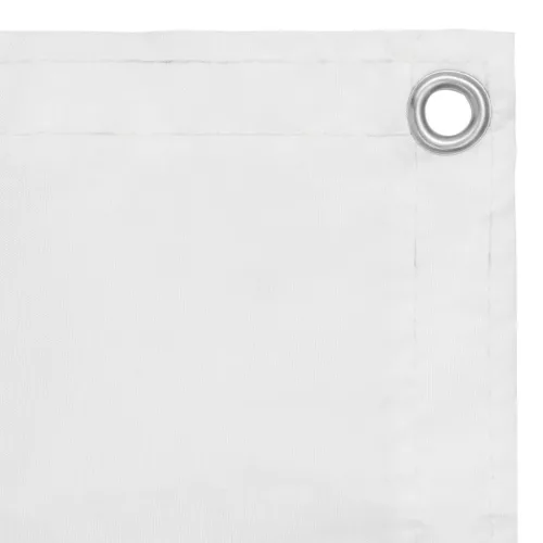  fehér oxford-szövet erkélyparaván 90 x 400 cm