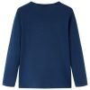 Tengerészkék hosszú ujjú gyerekpóló 116