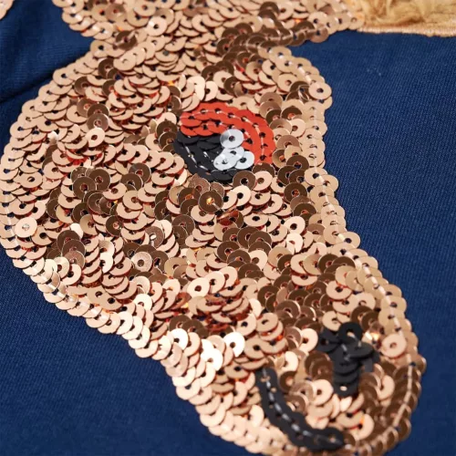 Tengerészkék gyerekpulóver 104