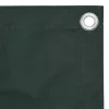  sötétzöld oxford-szövet erkélyparaván 120 x 300 cm