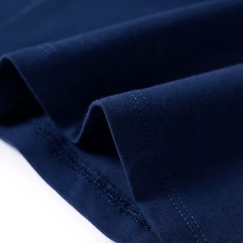 Tengerészkék hosszú ujjú gyerekpóló 128