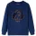 Tengerészkék gyerekpulóver 140