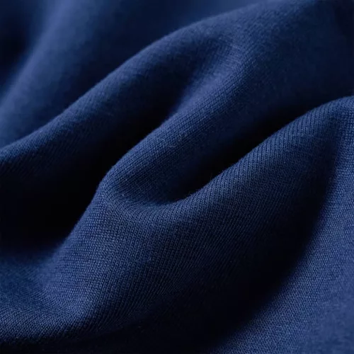 Tengerészkék gyerekpulóver 140