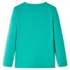 Világoszöld hosszú ujjú gyerekpóló 104