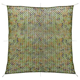  zöld kamuflázsháló tárolózsákkal 5 x 5 m