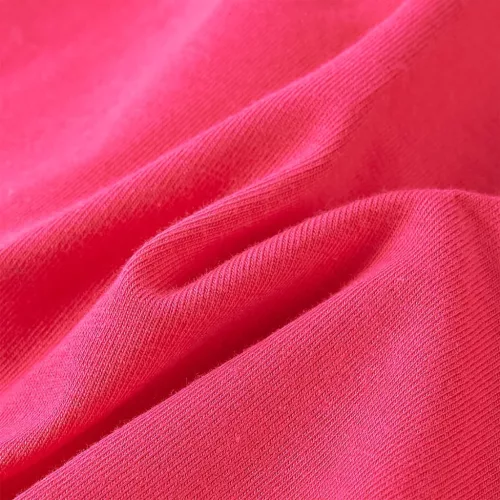 Élénk rózsaszín hosszú ujjú gyerekpóló 116