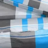  kék és szürke pamut ágyneműhuzat-garnitúra 260 x 240 cm