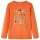 Izzó narancssárga hosszú ujjú gyerekpóló 116