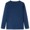 Tengerészkék hosszú ujjú gyerekpóló 104