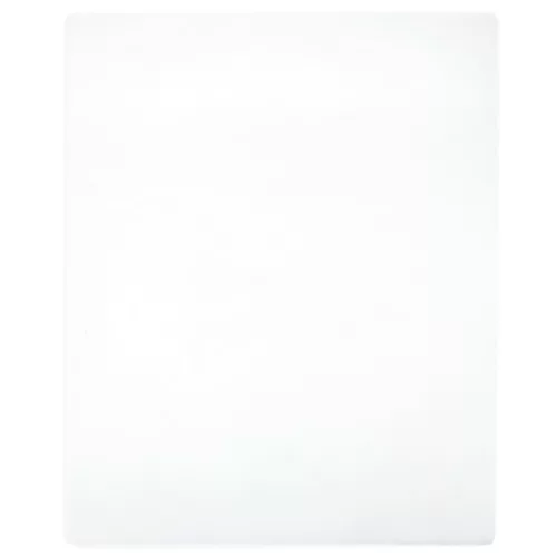  2 db fehér pamutdzsörzé gumis lepedő 100x200 cm