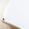  2 db fehér pamutdzsörzé gumis lepedő 100x200 cm