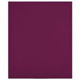  bordó pamutdzsörzé gumis lepedő 140x200 cm