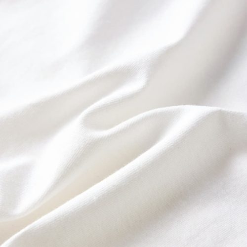 Ekrü színű hosszú ujjú gyerekpóló 104