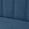 VID Kék szövet retro kanapé