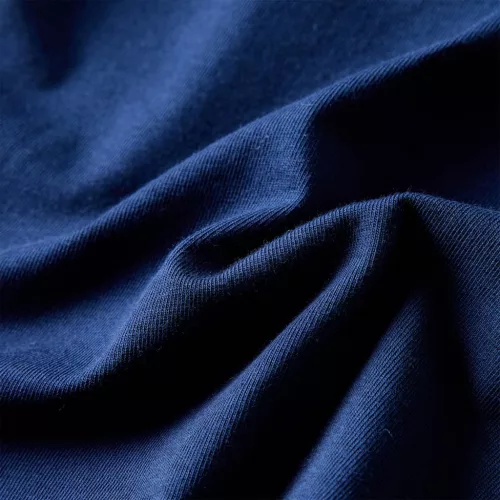 Tengerészkék hosszú ujjú gyerekpóló 128