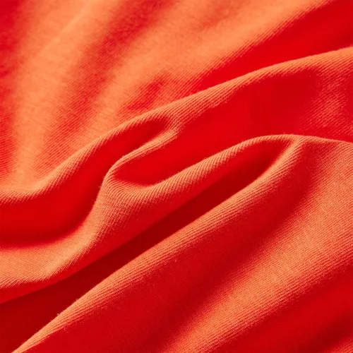 Sötét narancssárga hosszú ujjú gyerekpóló 128