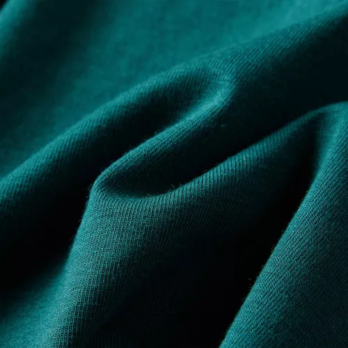 Sötétzöld hosszú ujjú gyerekpóló 104