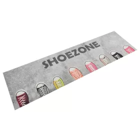    mosható shoezone feliratos bársony konyhaszőnyeg 45x150 cm