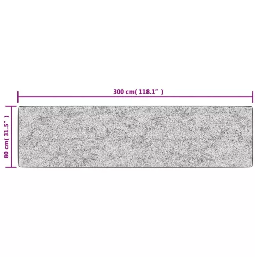  többszínű mosható csúszásgátló szőnyeg 80 x 300 cm