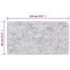  fekete-arany mosható csúszásgátló szőnyeg 80 x 150 cm