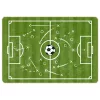  zöld mosható csúszásgátló futballpálya gyerekszőnyeg 160x230 cm