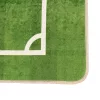  zöld mosható csúszásgátló futballpálya gyerekszőnyeg 160x230 cm