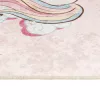  pink mosható csúszásgátló unikornisos gyerekszőnyeg 160x230 cm