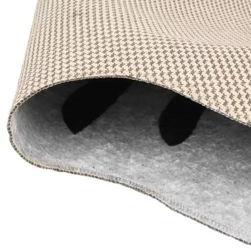  fekete-fehér zebramintás mosható csúszásgátló szőnyeg 120x170cm