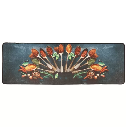  többszínű mosható csúszásgátló konyhaszőnyeg 60 x 180 cm