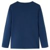 Tengerészkék hosszú ujjú gyerekpóló 92