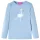 Világoskék hosszú ujjú gyerekpóló 116