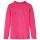 Élénk rózsaszín hosszú ujjú gyerekpóló 116