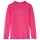 Élénk rózsaszín hosszú ujjú gyerekpóló 128