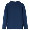 Tengerészkék hosszú ujjú gyerekpóló 104