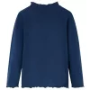 Tengerészkék hosszú ujjú gyerekpóló 128