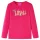 Élénk rózsaszín hosszú ujjú gyerekpóló 116
