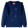 Tengerészkék gyerekpulóver 128