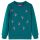 Sötétzöld gyerekpulóver 116
