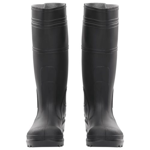  fekete PVC 38-as esőcsizma