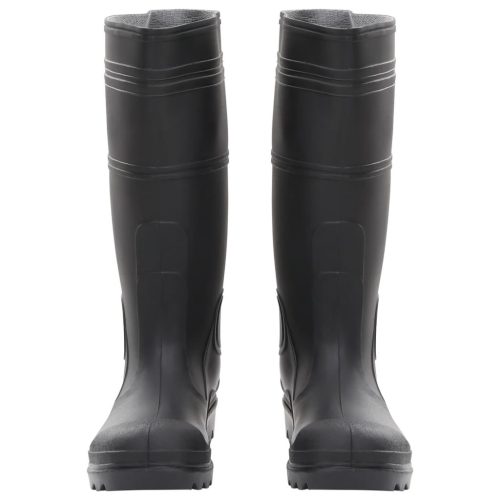  fekete PVC 39-es esőcsizma