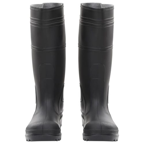  fekete PVC 40-es esőcsizma