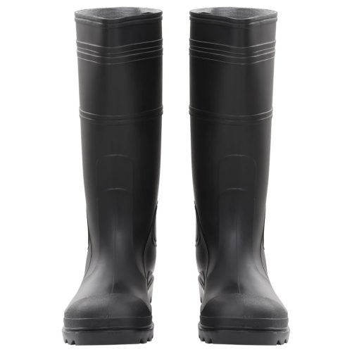  fekete PVC 45-ös esőcsizma