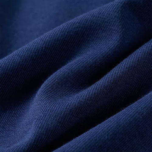 Tengerészkék hosszú ujjú gyerekpóló 128