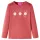 Gyerek hosszú ujjú póló égetett rózsaszín 116