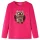 Élénk rózsaszín hosszú ujjú gyerekpóló 92